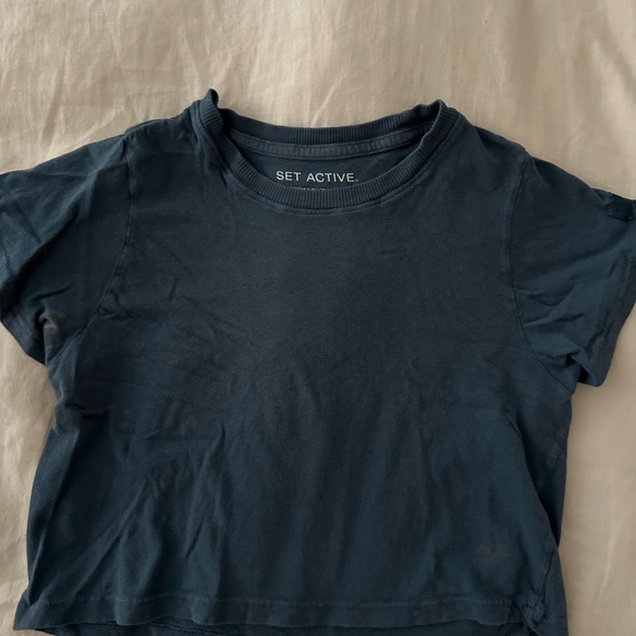 SET Active Women's Teal Short Sleeve Tee - Picture 1 of 1
